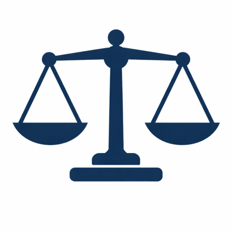 Waage Symbol für juristische Zusammenarbeit mit Fachanwälten im Verkehrsrecht